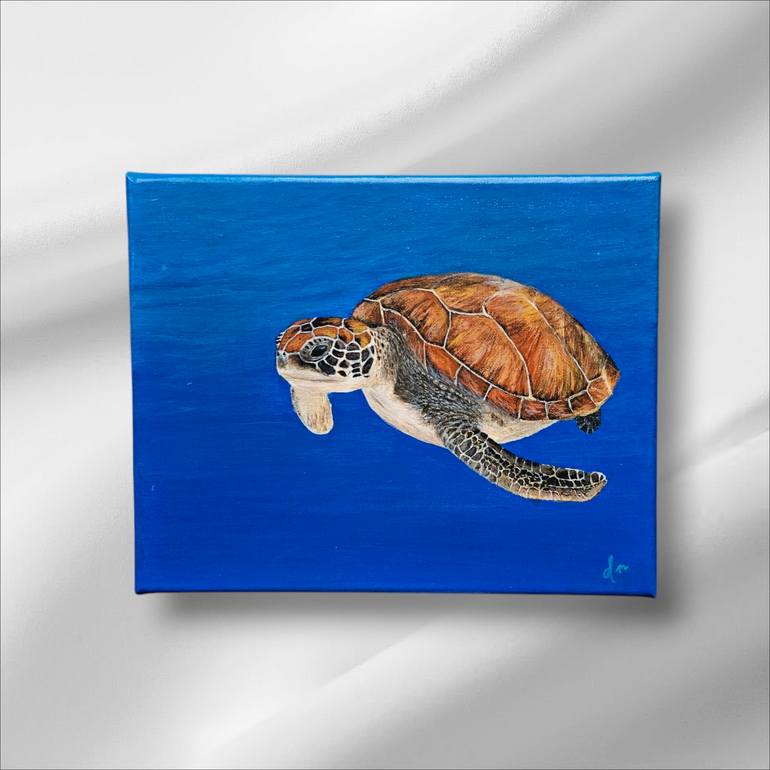 Original Realism Animal Painting by Denise Martens