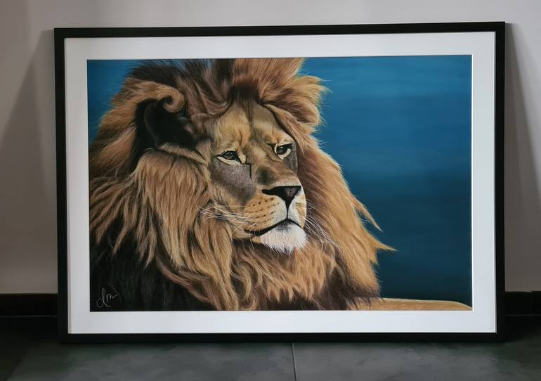 Original Fine Art Animal Drawing by Denise Martens