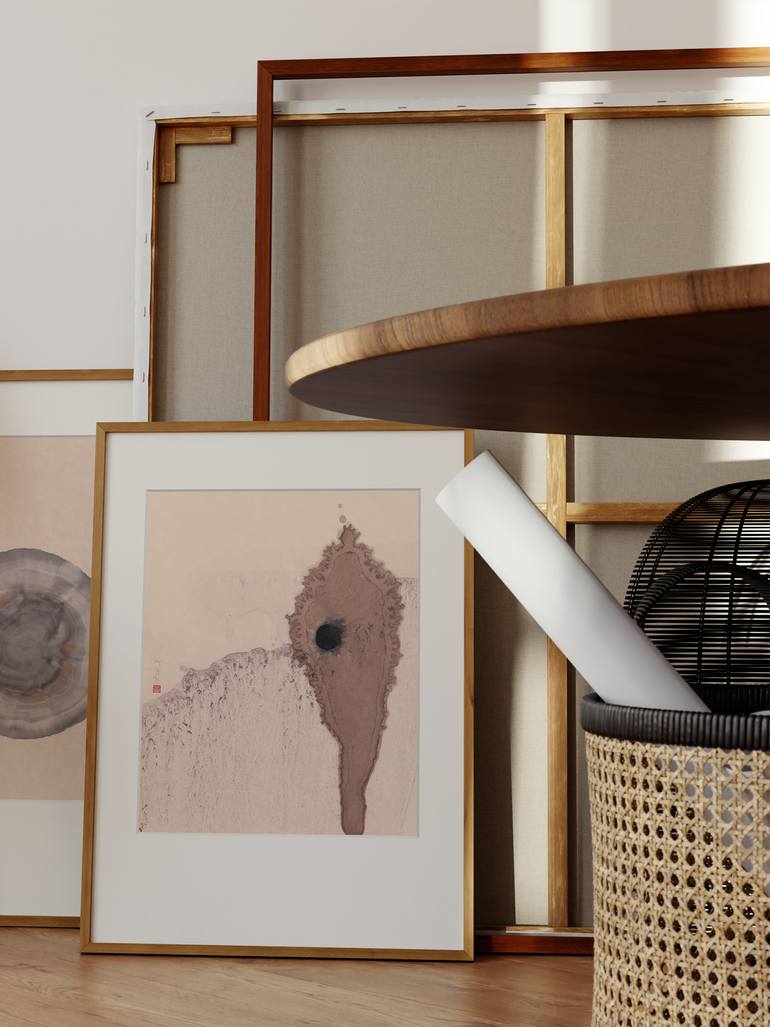 Original Abstract Expressionism Abstract Painting by Thoth Adan