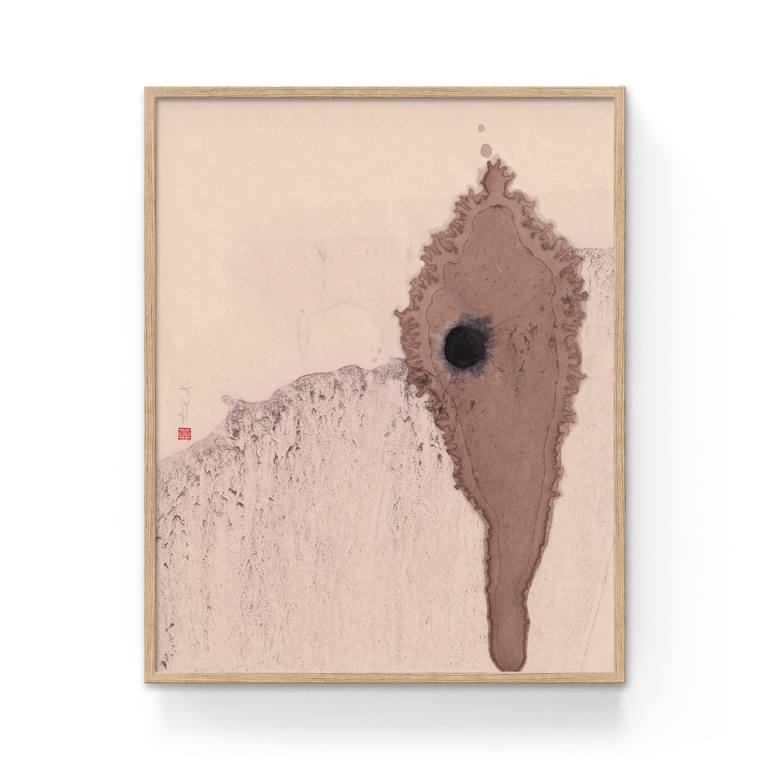 Original Abstract Expressionism Abstract Painting by Thoth Adan