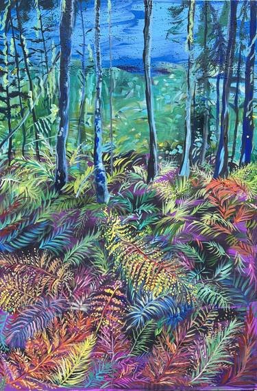 Original Contemporary Botanic Paintings by Melissa Ellsworth