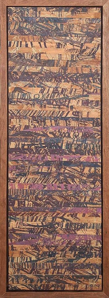 Original Abstract Architecture Mixed Media by Raphaël Supper