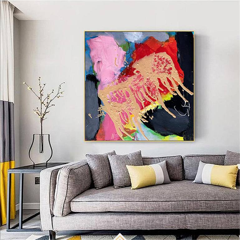 Original Abstract Expressionism Abstract Painting by Chon Chongallery