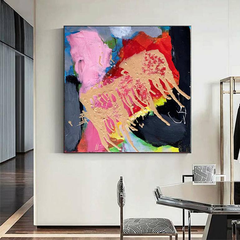 Original Abstract Expressionism Abstract Painting by Chon Chongallery