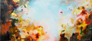 Original Fine Art Abstract Paintings by Melissa Burghardt