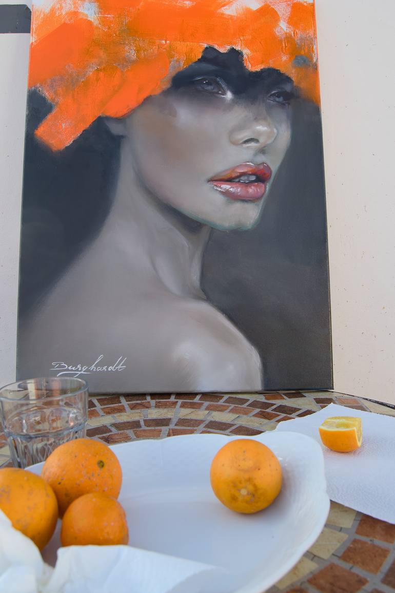 Original Figurative Fantasy Painting by Melissa Burghardt