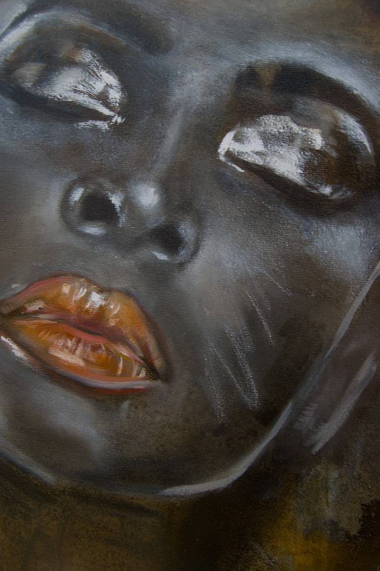 Original Surrealism People Painting by Melissa Burghardt