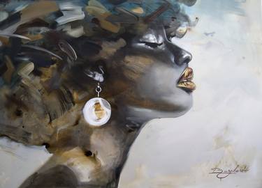 Original Portraiture Health & Beauty Painting by Melissa Burghardt