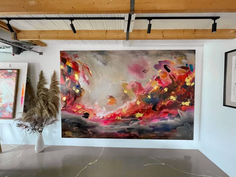 Original Fine Art Abstract Painting by Melissa Burghardt