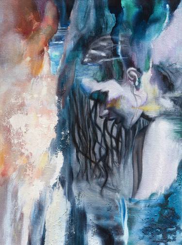 Original Abstract Water Paintings by Melissa Burghardt