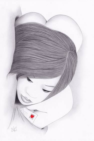 Print of Figurative Love Drawings by Kelt Eurasia