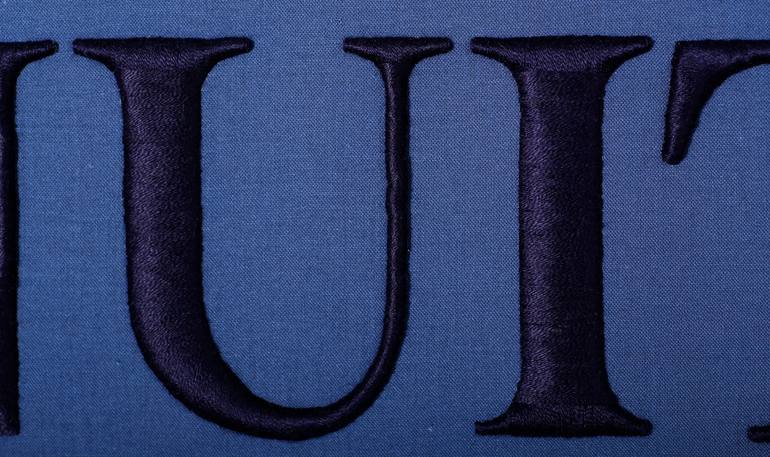 Original Minimalism Calligraphy Mixed Media by Sophie Liard