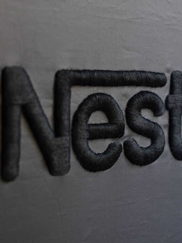 Original Conceptual Calligraphy Painting by Sophie Liard