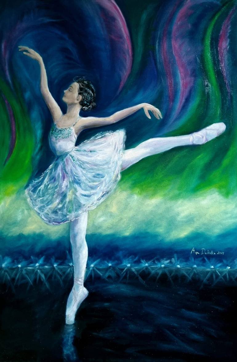 Original Fine Art Women Paintings by Aga Urbanowska