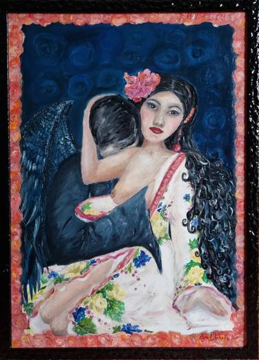 Original Expressionism Erotic Paintings by AGA URBANOWSKA