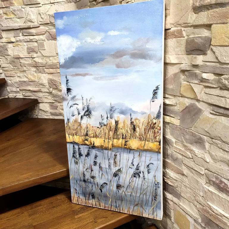 Original Contemporary Landscape Painting by Iryna Baklanova