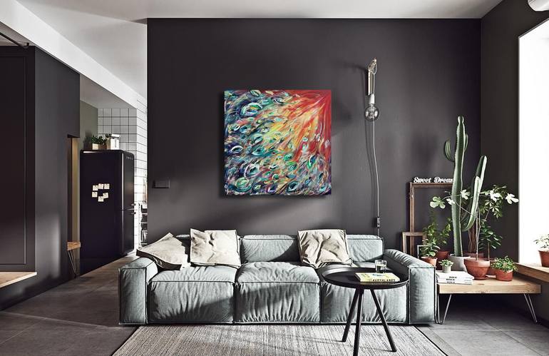 Original Abstract Painting by Iryna Baklanova