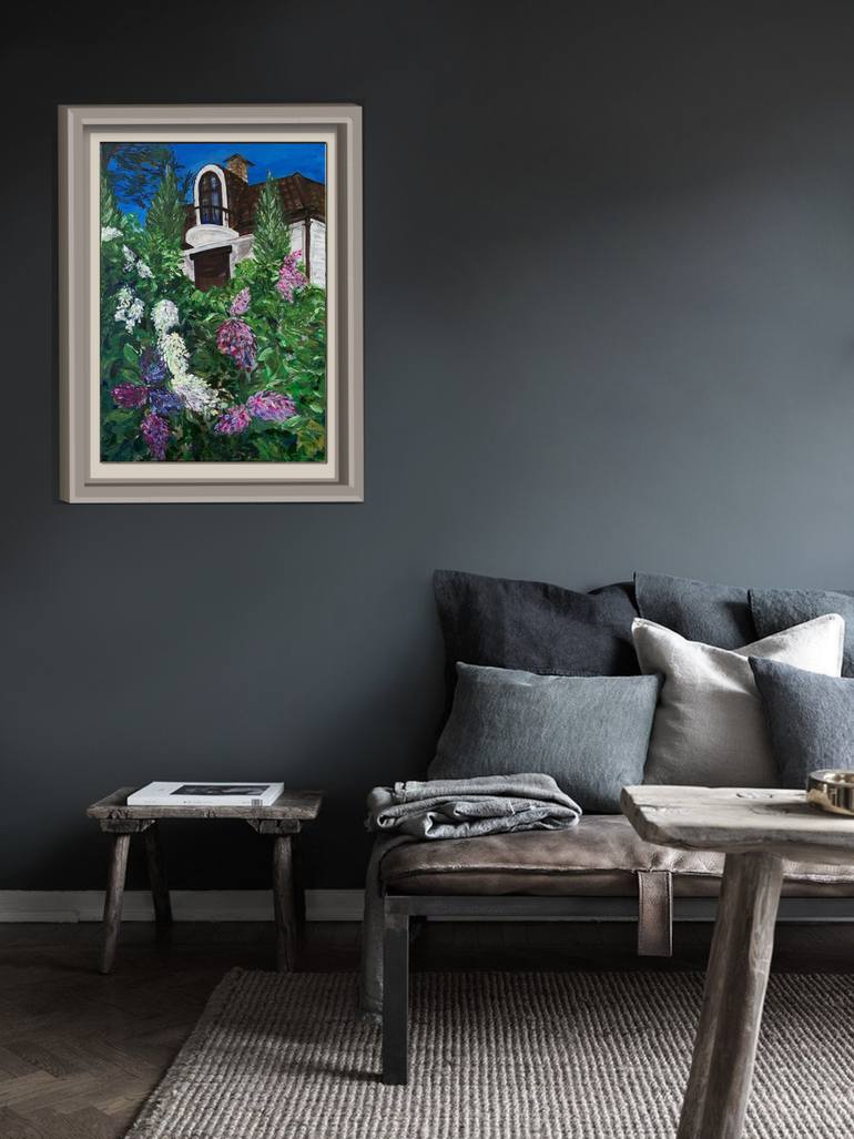 Original Impressionism Landscape Painting by Iryna Baklanova