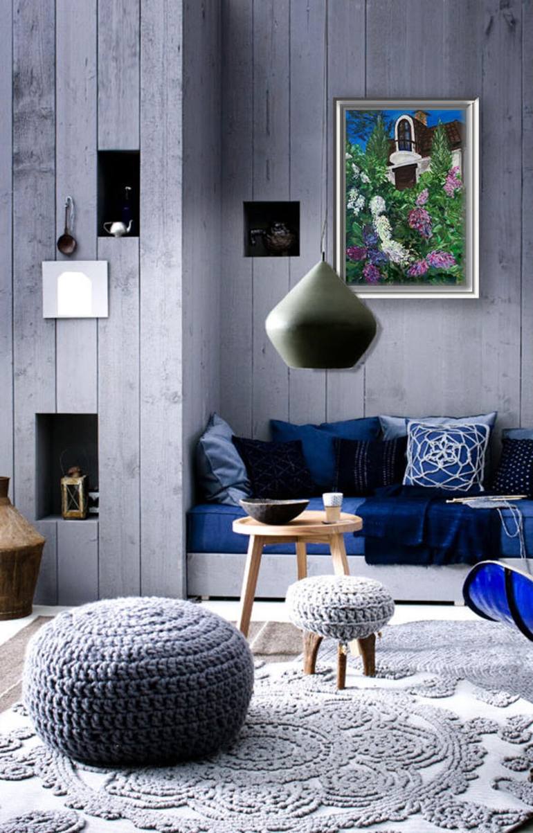 Original Impressionism Landscape Painting by Iryna Baklanova