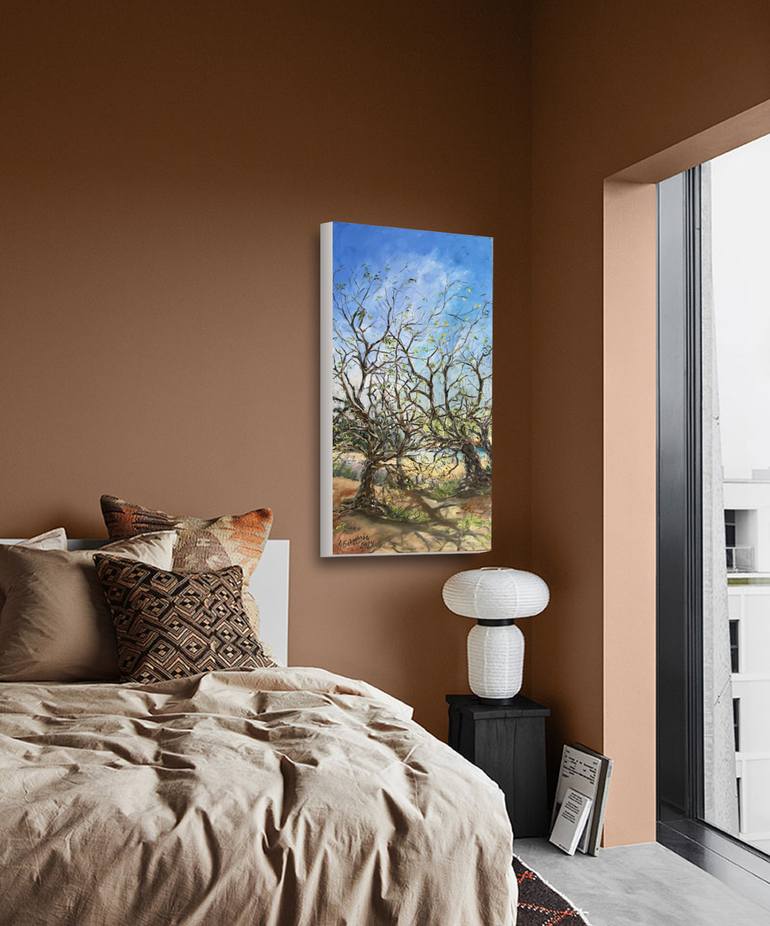 Original Impressionism Landscape Painting by Iryna Baklanova