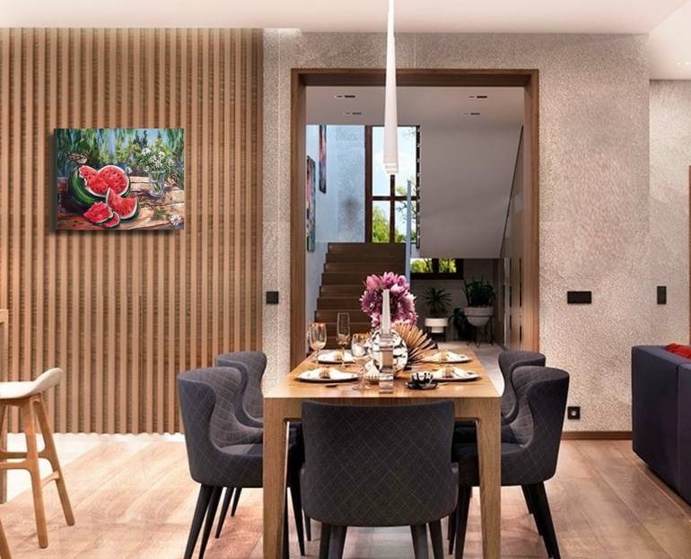 Original Impressionism Still Life Painting by Iryna Baklanova