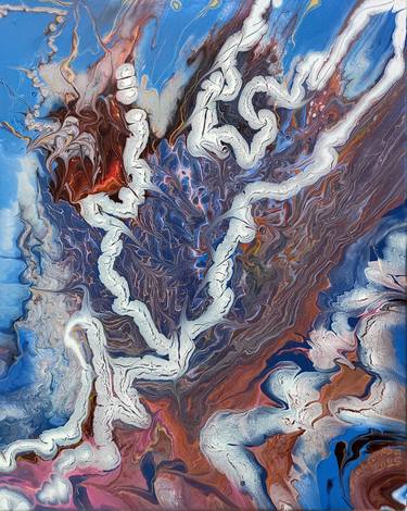 Original Abstract Painting by Iryna Baklanova