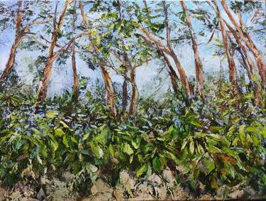 Original Impressionism Landscape Painting by Iryna Baklanova
