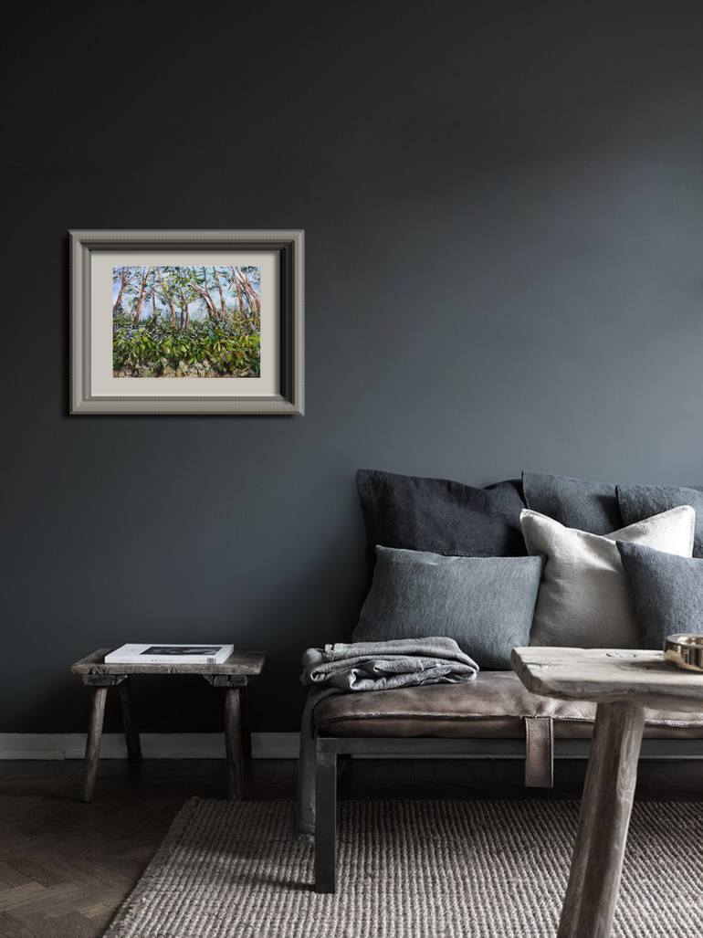 Original Impressionism Landscape Painting by Iryna Baklanova
