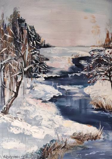Print of Landscape Paintings by Iryna Baklanova