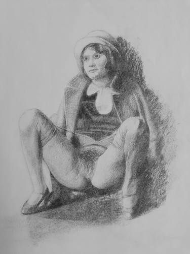 Original Nude Drawings by Yair Ramírez