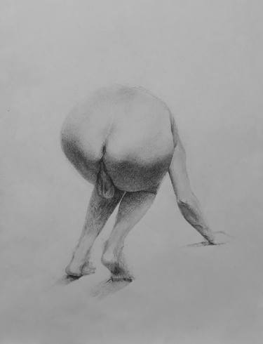 Original Realism Erotic Drawings by Yair Ramírez