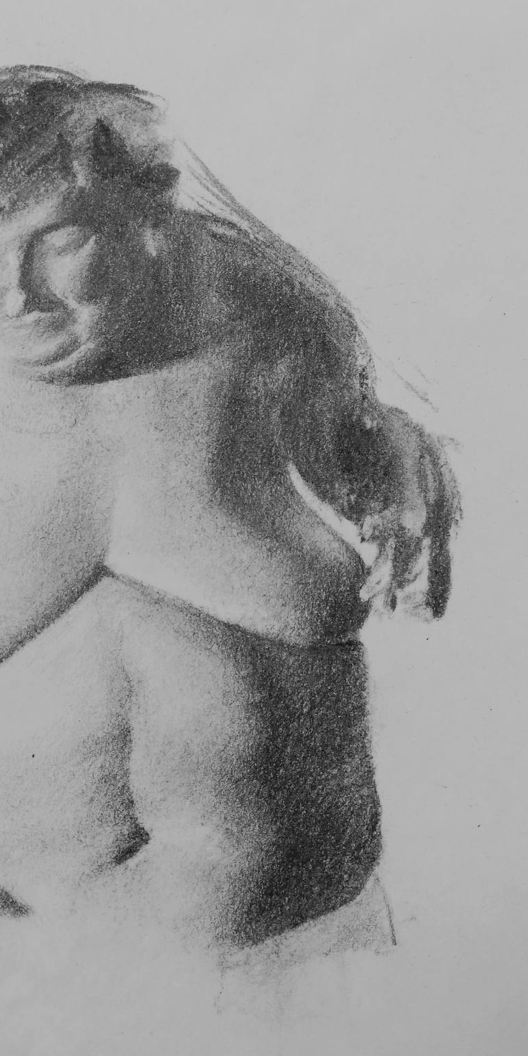 Original Erotic Drawing by Yair Ramírez