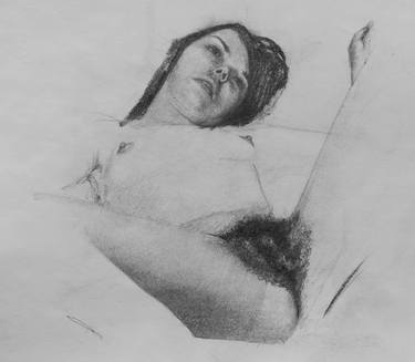 Original Figurative Erotic Drawings by Yair Ramírez