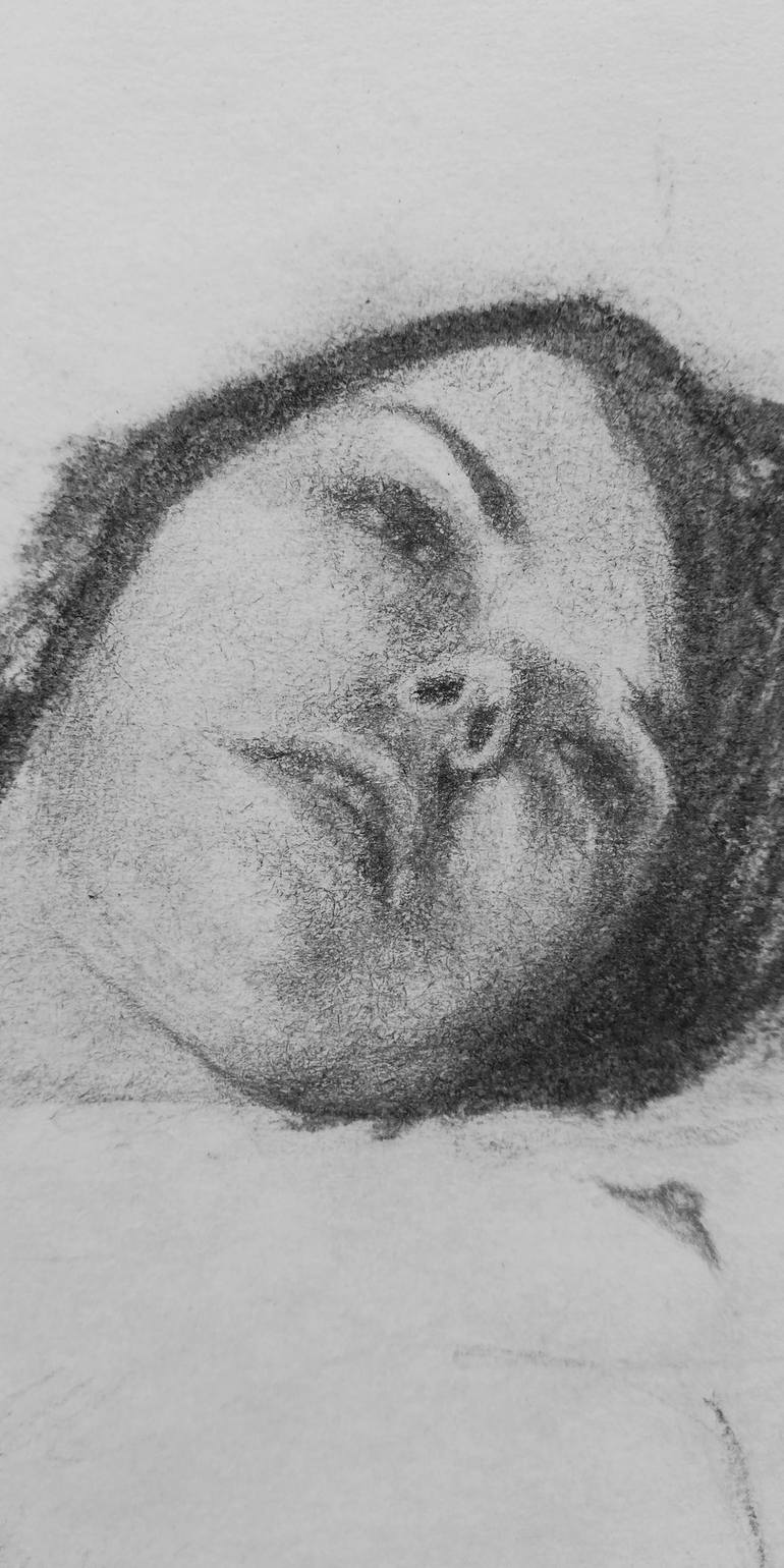 Original Figurative Erotic Drawing by Yair Ramírez