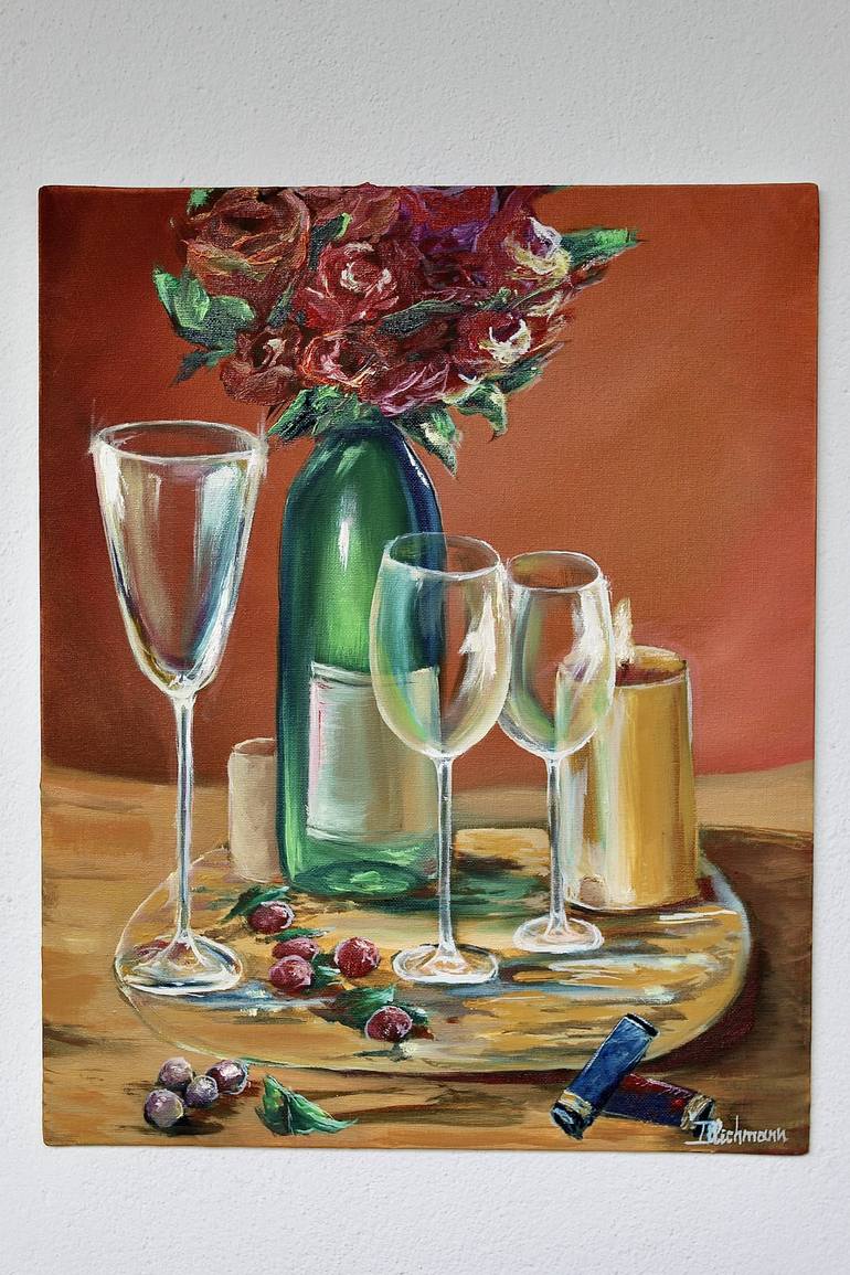 Original Fine Art Still Life Painting by Liza Illichmann