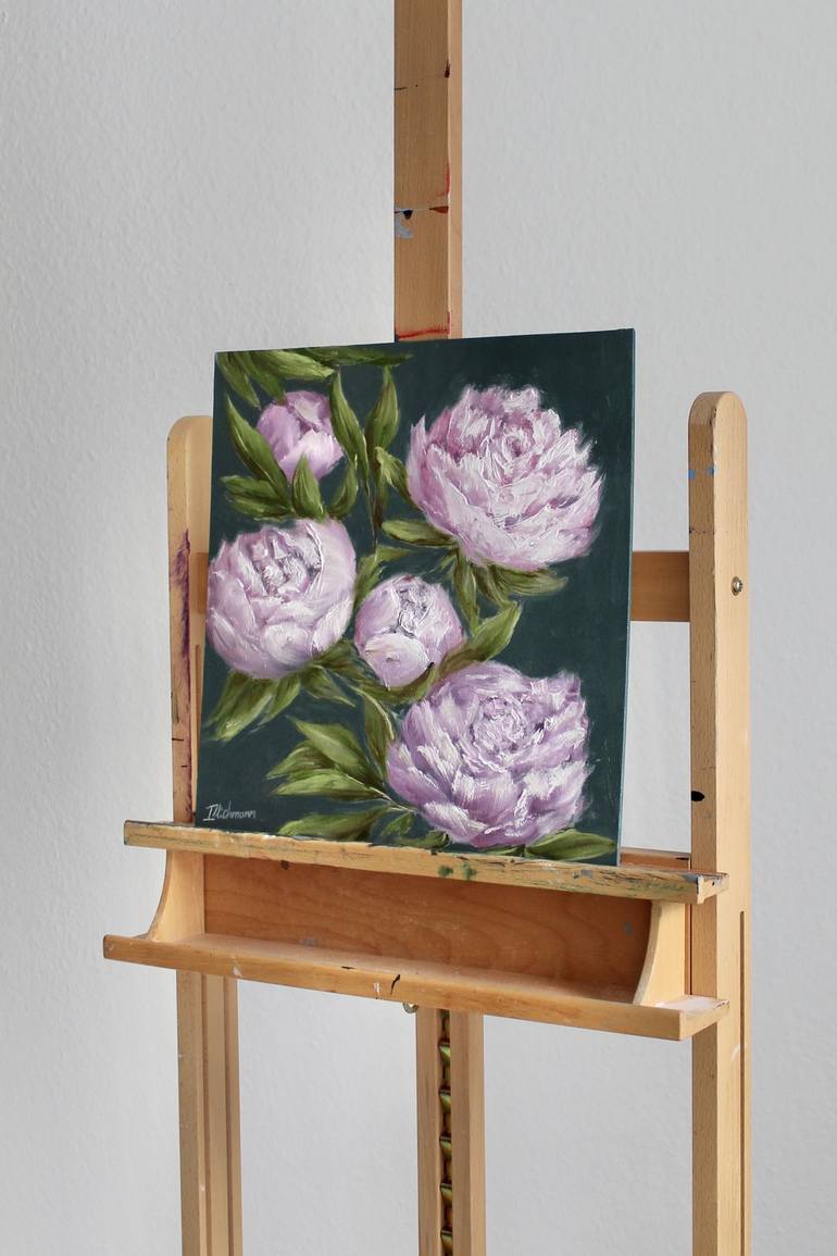 Original Floral Painting by Liza Illichmann