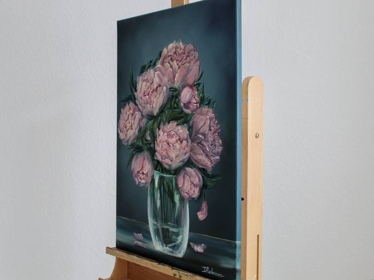 Original Fine Art Floral Painting by Liza Illichmann