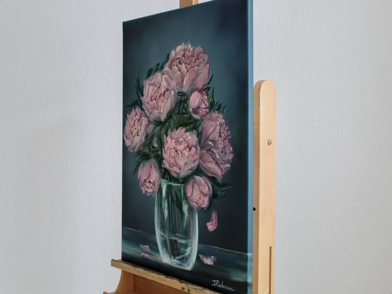 Original Floral Painting by Liza Illichmann