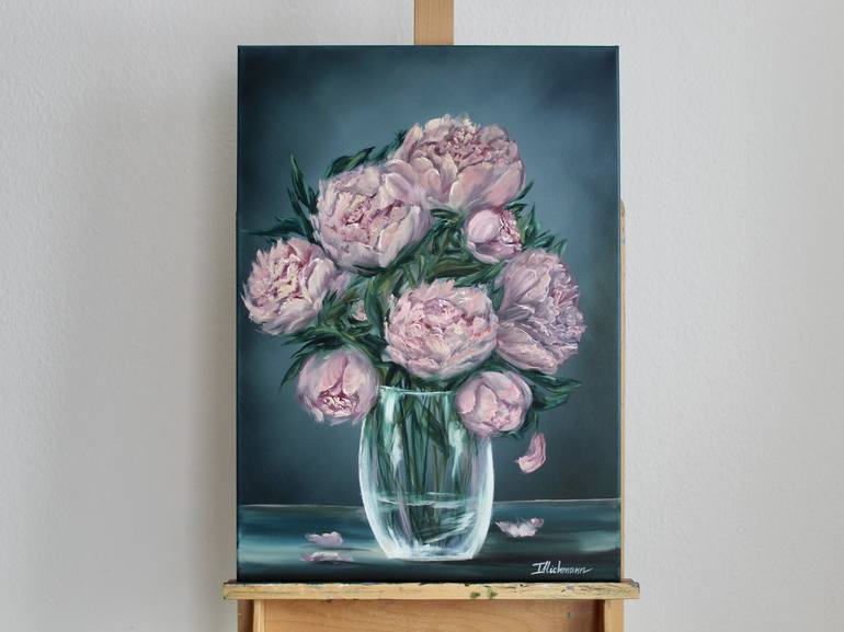 Original Floral Painting by Liza Illichmann