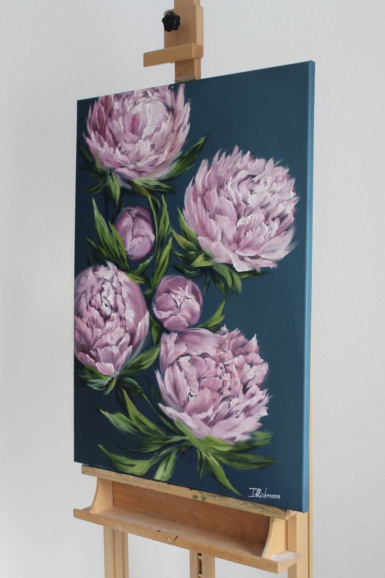 Original Floral Painting by Liza Illichmann