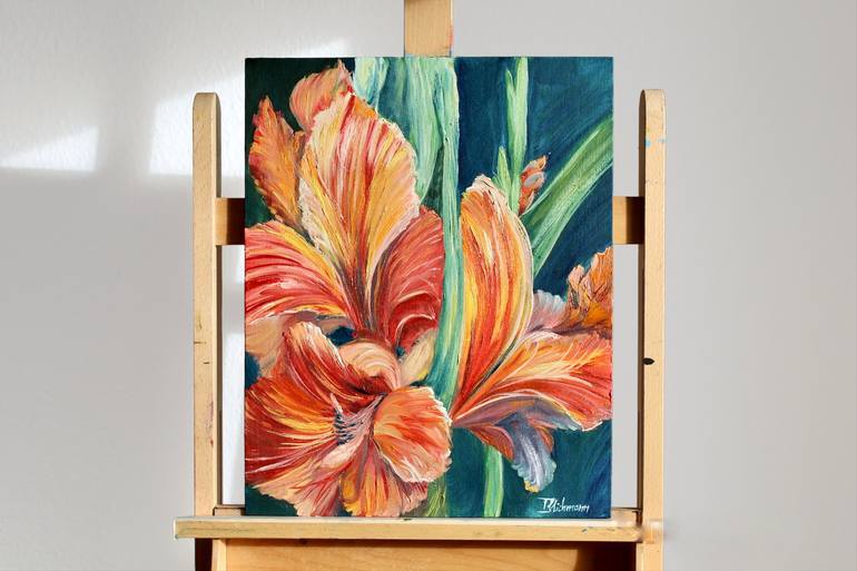 Original Realism Floral Painting by Liza Illichmann