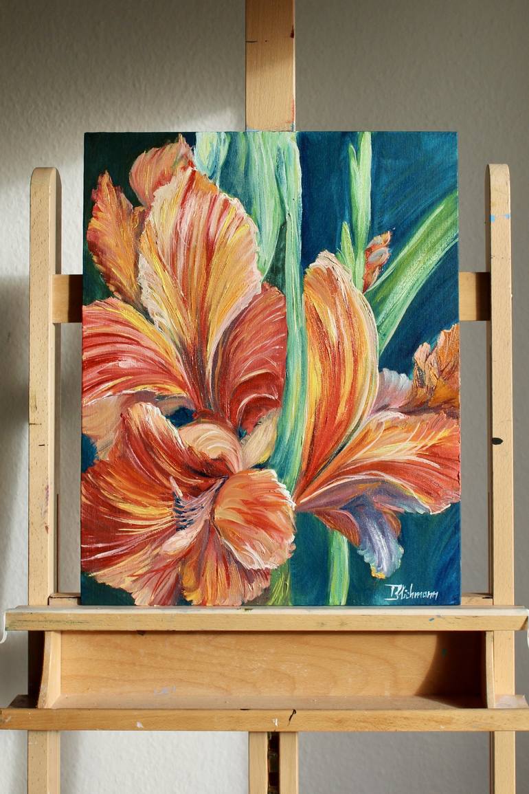 Original Realism Floral Painting by Liza Illichmann