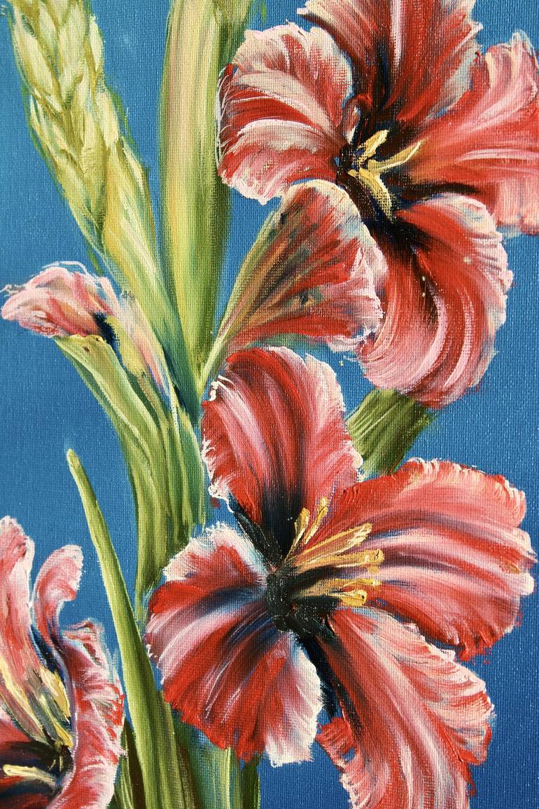 Original Photorealism Floral Painting by Liza Illichmann