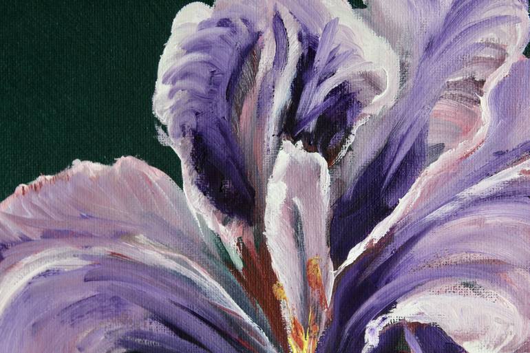 Original Conceptual Floral Painting by Liza Illichmann