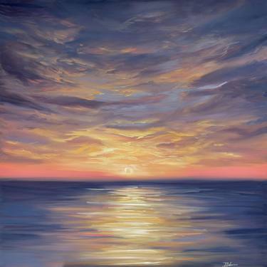 Saatchi Art Artist Liza Illichmann; Paintings, “Sun's Last Glimpse” #art