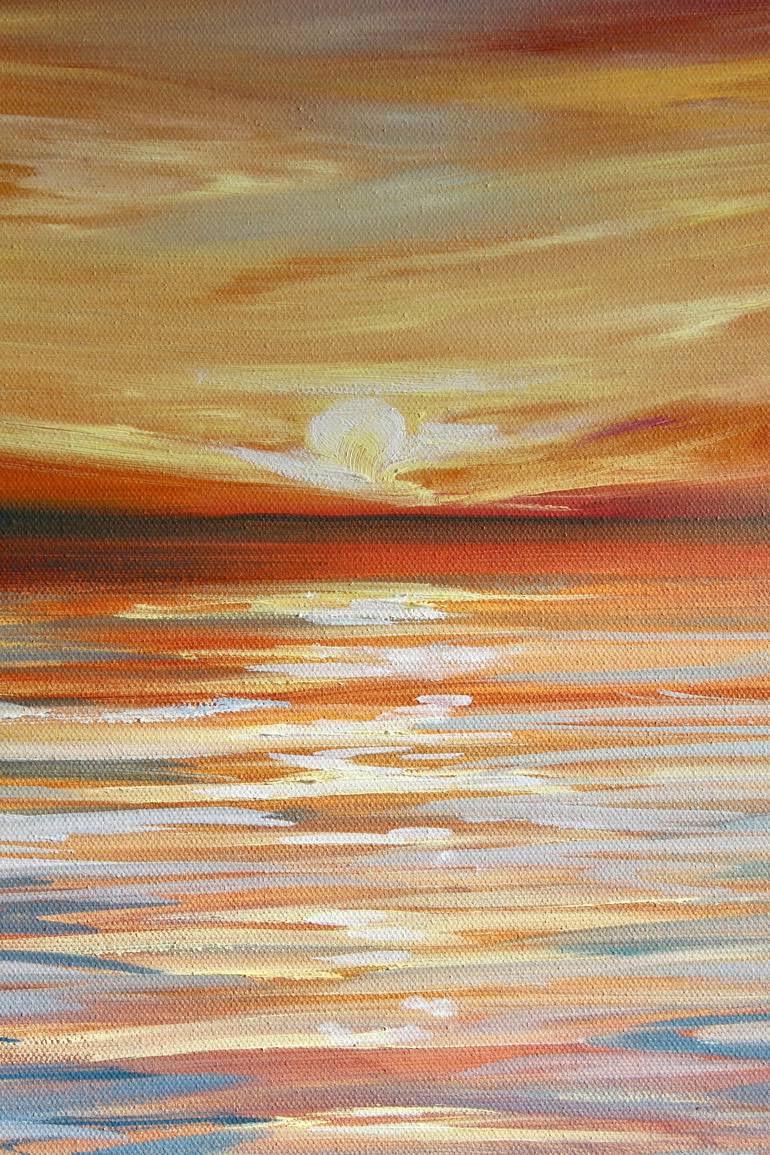 Original Fine Art Seascape Painting by Liza Illichmann