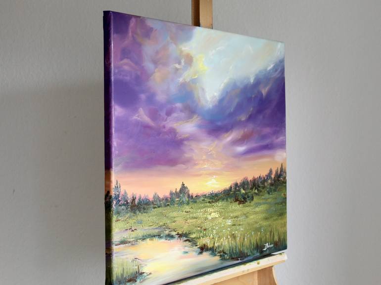 Original Fine Art Landscape Painting by Liza Illichmann