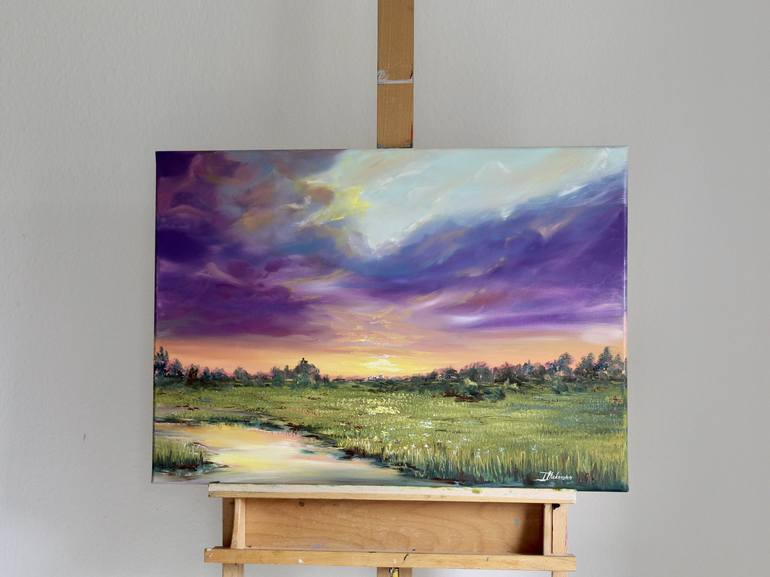 Original Fine Art Landscape Painting by Liza Illichmann