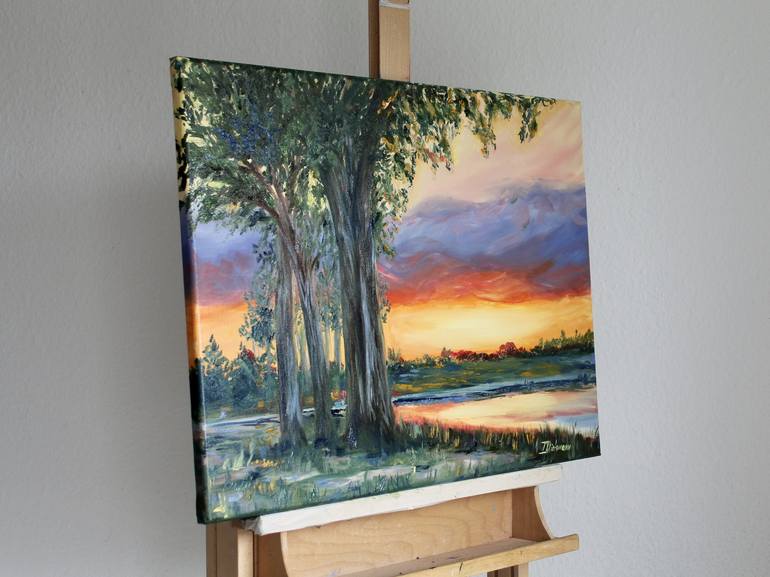 Original Fine Art Landscape Painting by Liza Illichmann