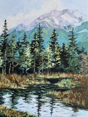 Original Fine Art Landscape Paintings by Liza Illichmann